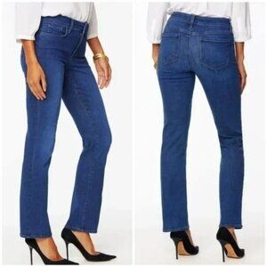 NYDJ Marilyn Straight leg Jeans blue sz 14‎